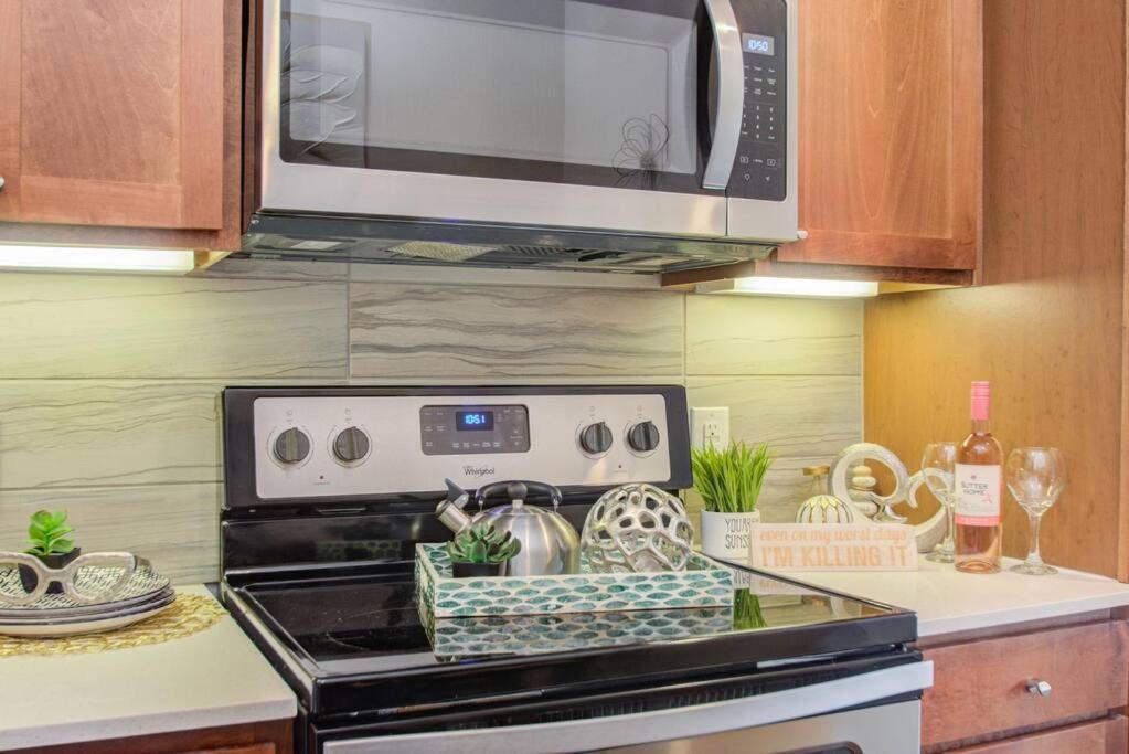 Best 5* Luxury Living Downtown Kingbed Suite Houston Exterior foto