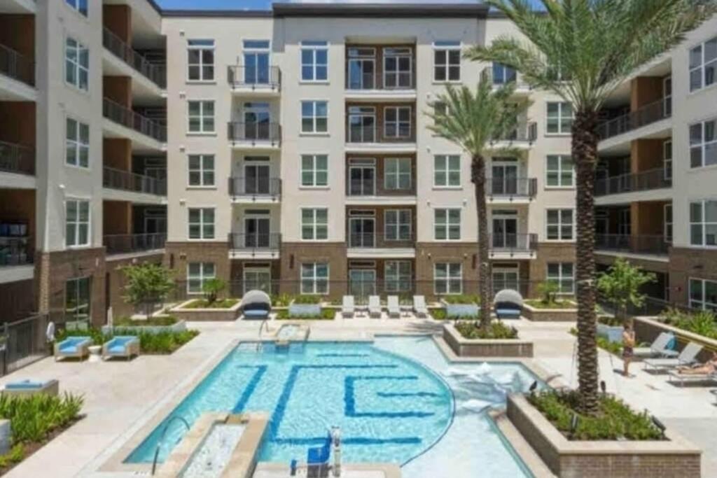 Best 5* Luxury Living Downtown Kingbed Suite Houston Exterior foto